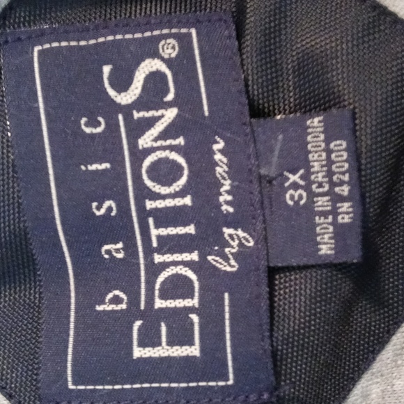 Basic Editions Big Man Waterproof Hooded Jacket - Picture 5 of 7